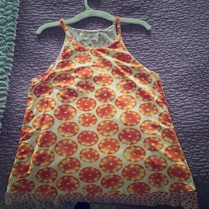 Anthro tank, porridge brand XS